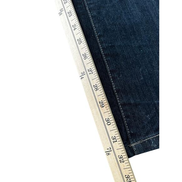 ChiQle Denim Architect Blue Women's High Corset Waist Buckle Back Jeans - Picture 8 of 10